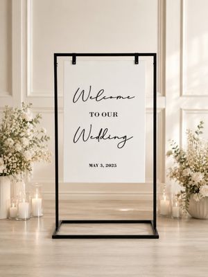 Welcome To Our Wedding Sign