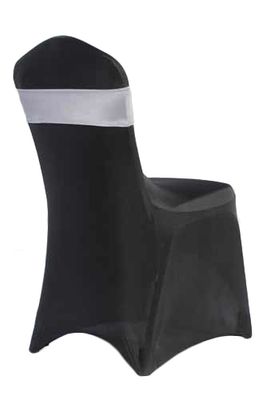 Silver Spandex Chair Band Rental