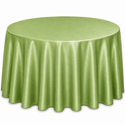 Apple Lamour Matte Satin Tablecloth Rentals