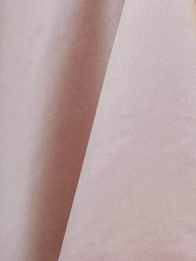 Blush/Rose Gold Matte Satin Tablecloth Rentals