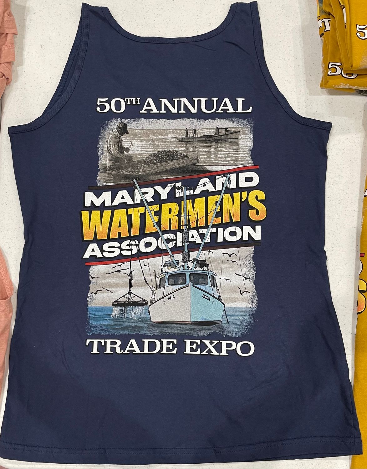 Women’s Tank Top Navy Blue 50th Anniversary