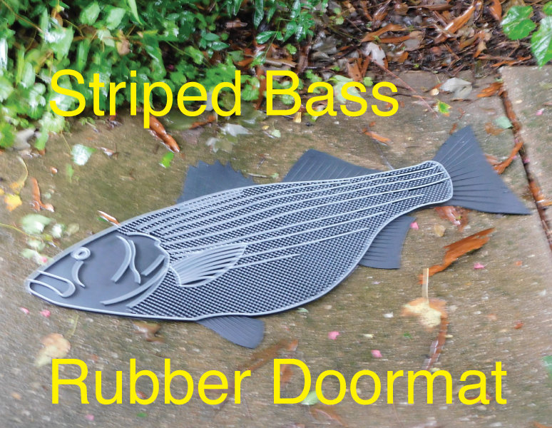 Striped Bass Mat
