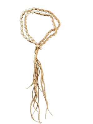 Knotted Pearl Lariat