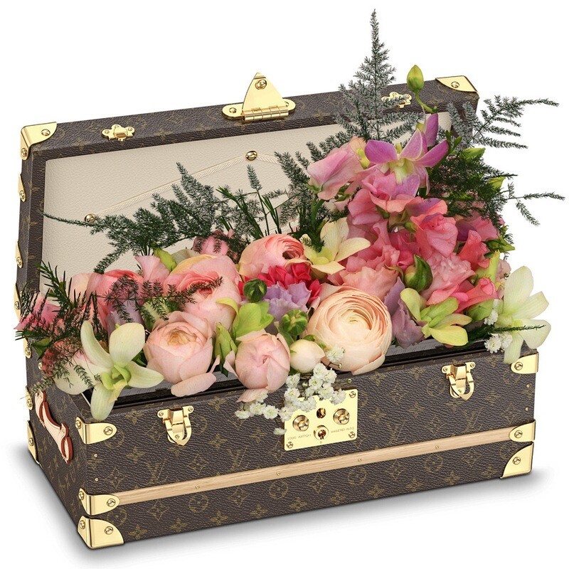 Décoration florale de la Malle Fleurs Louis Vuitton®