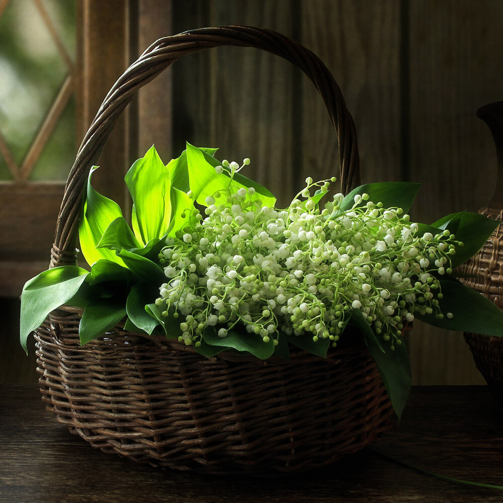 Panier de muguet