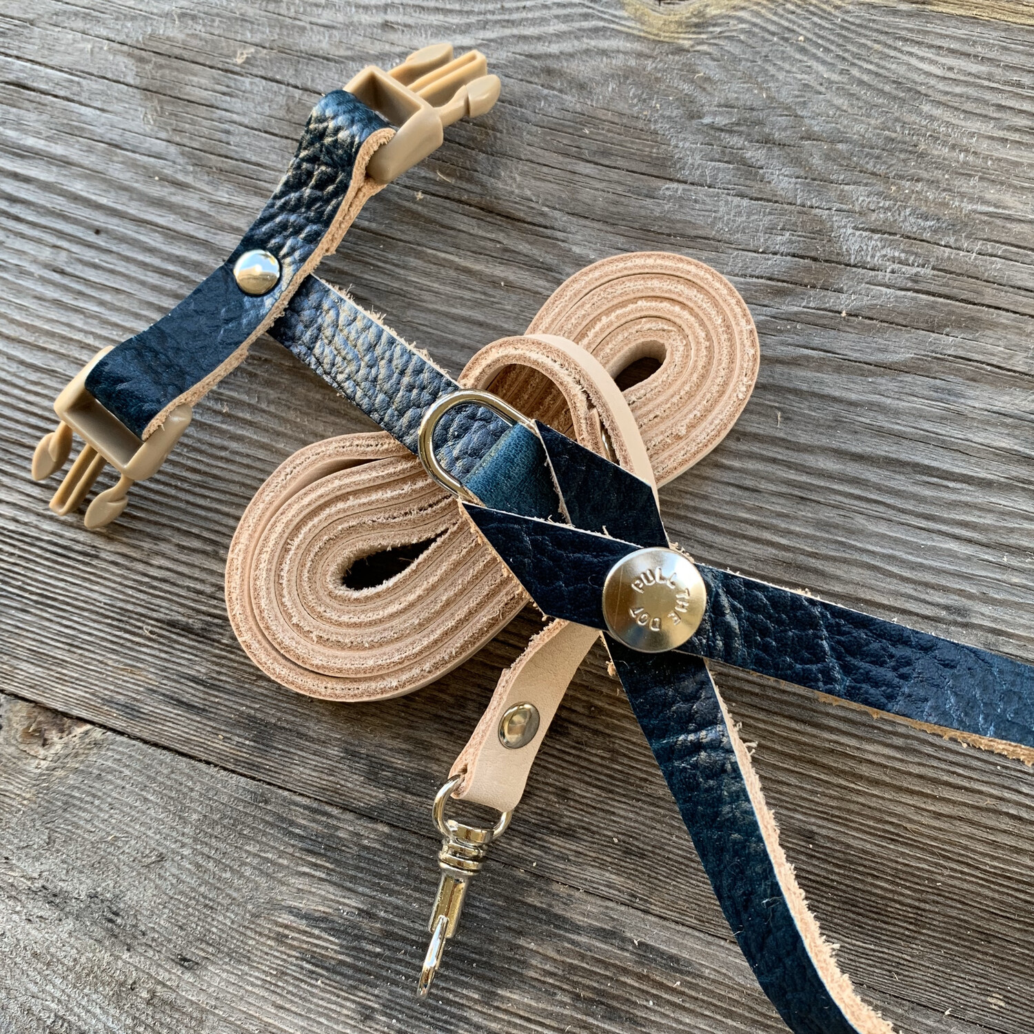 SIZE 10  LEATHERS4FEATHERS Harness Avian Leash 1100 - 1400 Green Wing Macaw / Hyacinth Macaw /  XL Blue and Gold