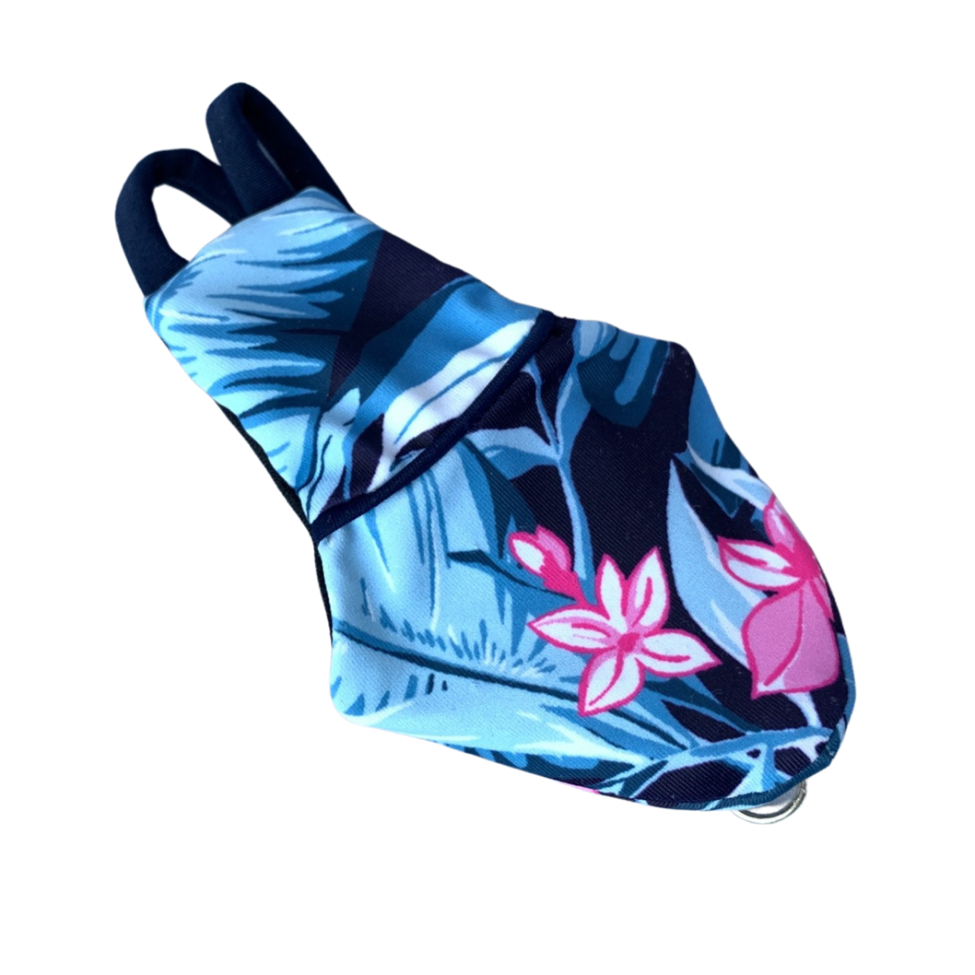 Flyper Mini Bird Diaper Size 7 | Black Parade Pattern | Training Diaper For Pet Birds | Lycra Bird Suit