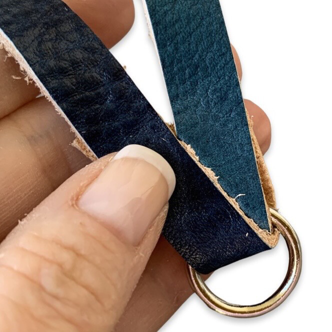 SIZE 9- 900g-1050   LEATHERS4FEATHERS Harness Avian Leash Blue &amp; Gold / Moluccan / Catalina Macaw / Sulfur Crested