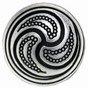 Celtic Spiral Concho