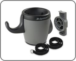GymValet® Spray Bottle and Towel Holder