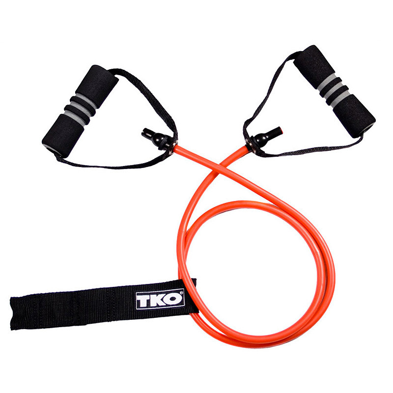 TKO Resistance Band/Cord w/ Form Handles and Door Attachment