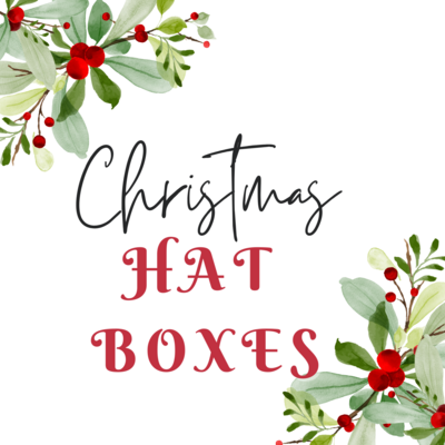 Christmas Hat Boxes