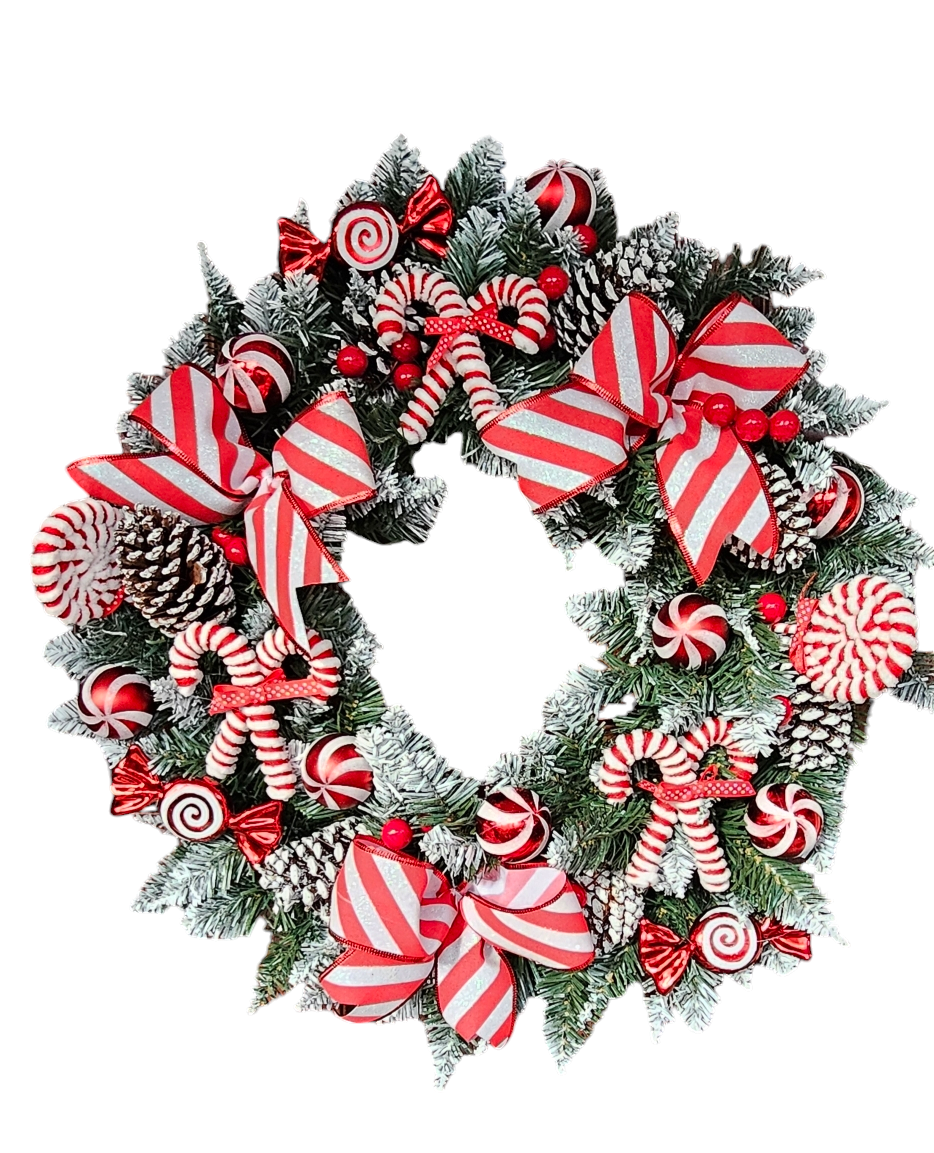 60cm Candy Candy Wreath