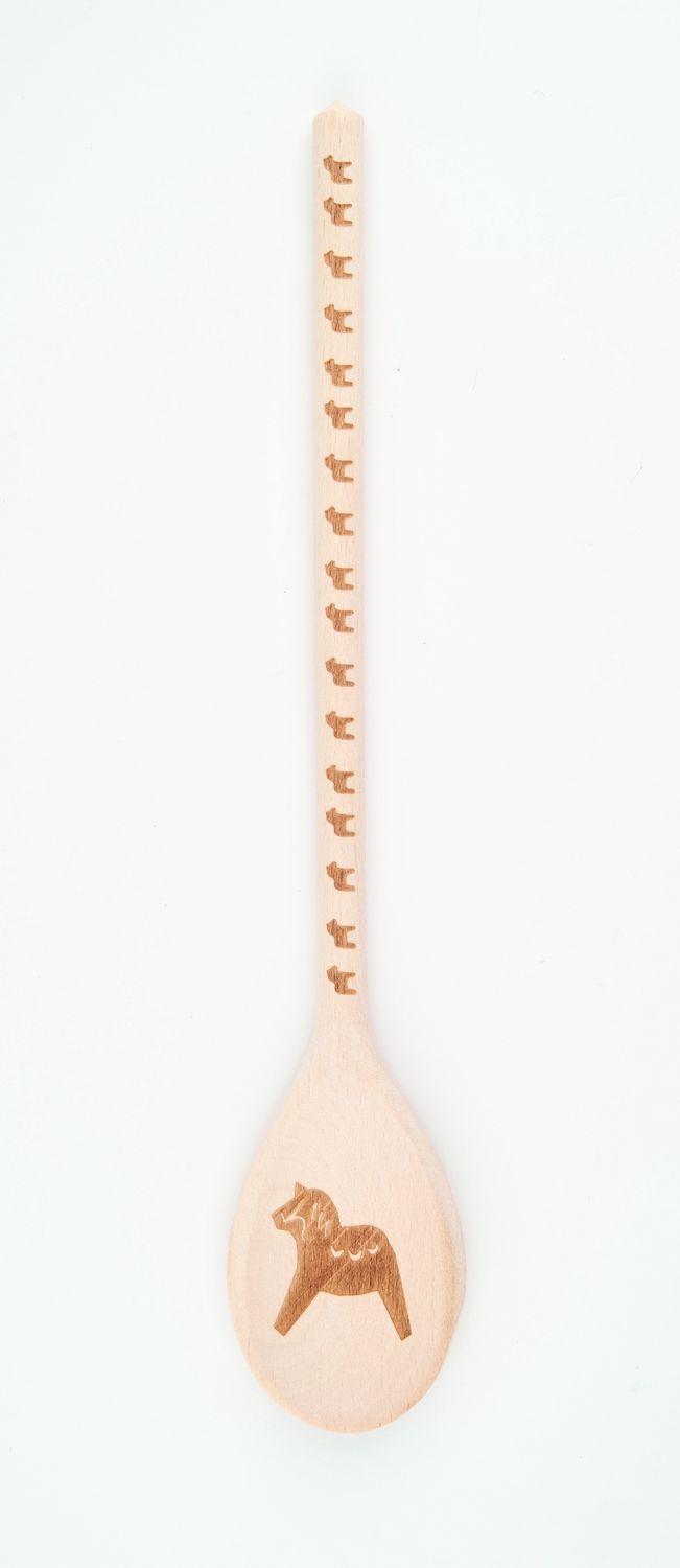 Engraved Wooden Spoon, Attribute: Dala