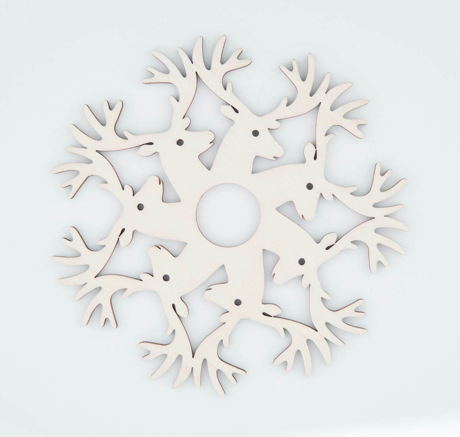 Lasercut Candlering, Attribute: Reindeer