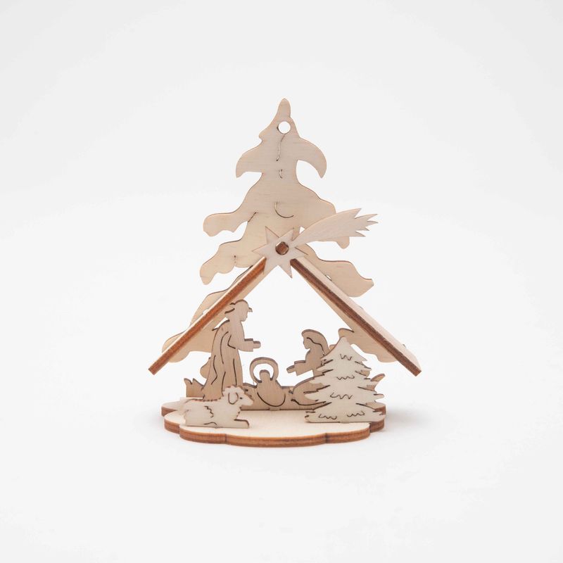 Mini Lasercut Nativity