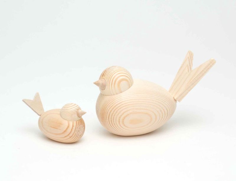 Swedish Wooden Birds