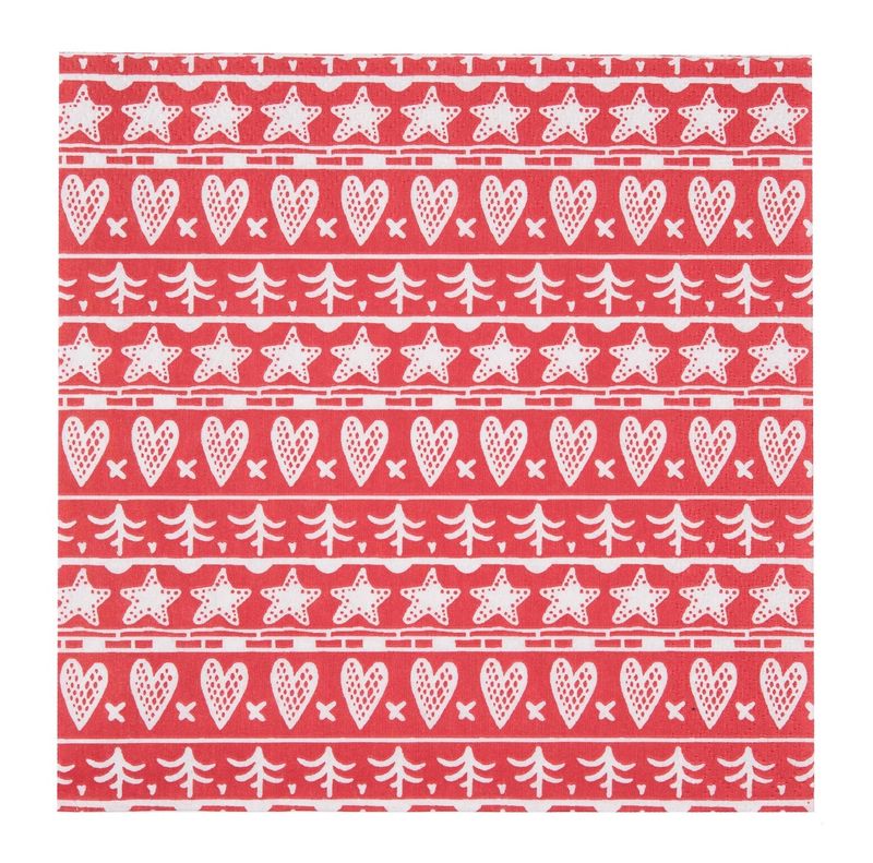 Holiday Border Napkin