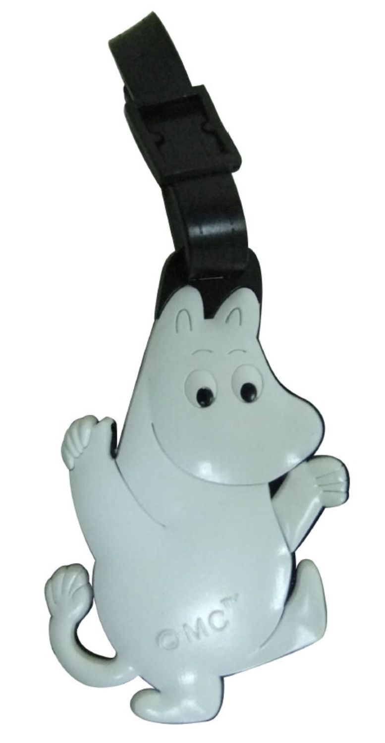 Moomin Luggage Tag, Design: Moomintroll