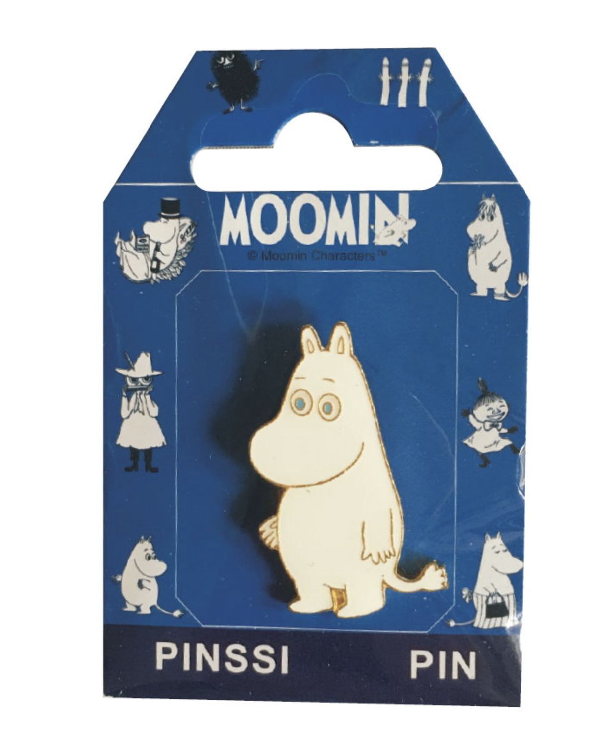 Moomin Metal pins, Design: Moomintroll