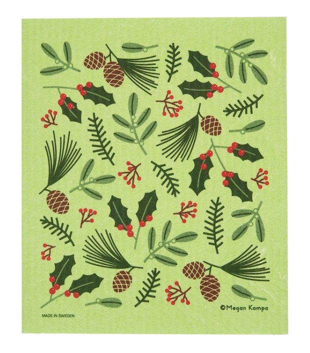 Holiday Foliage Dishcloth
