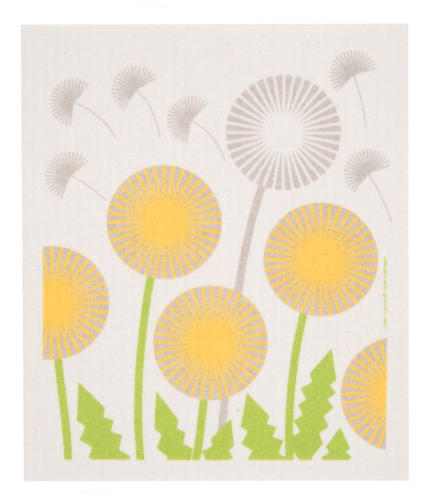 Dandelions Dishcloth
