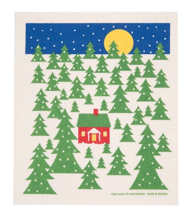 House in the Forest Dishcloth