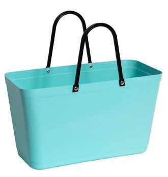 Large Hinza Eco Tote, Color: Aqua