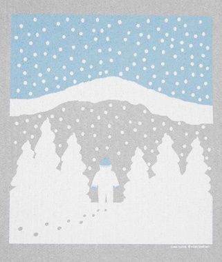Snow Mt. Dishcloth