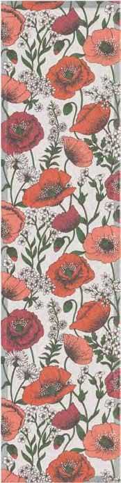 Blomsterfalt, Size: 35x140cm