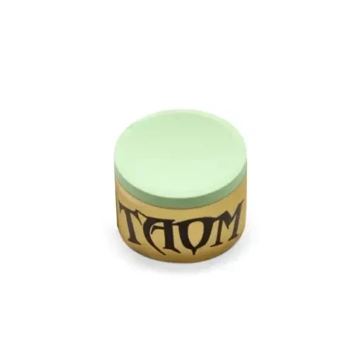 TAOM SOFT PROFESSIONAL SNOOKER POOL CUE CHALK LIGHT GREEN X1 PIECE