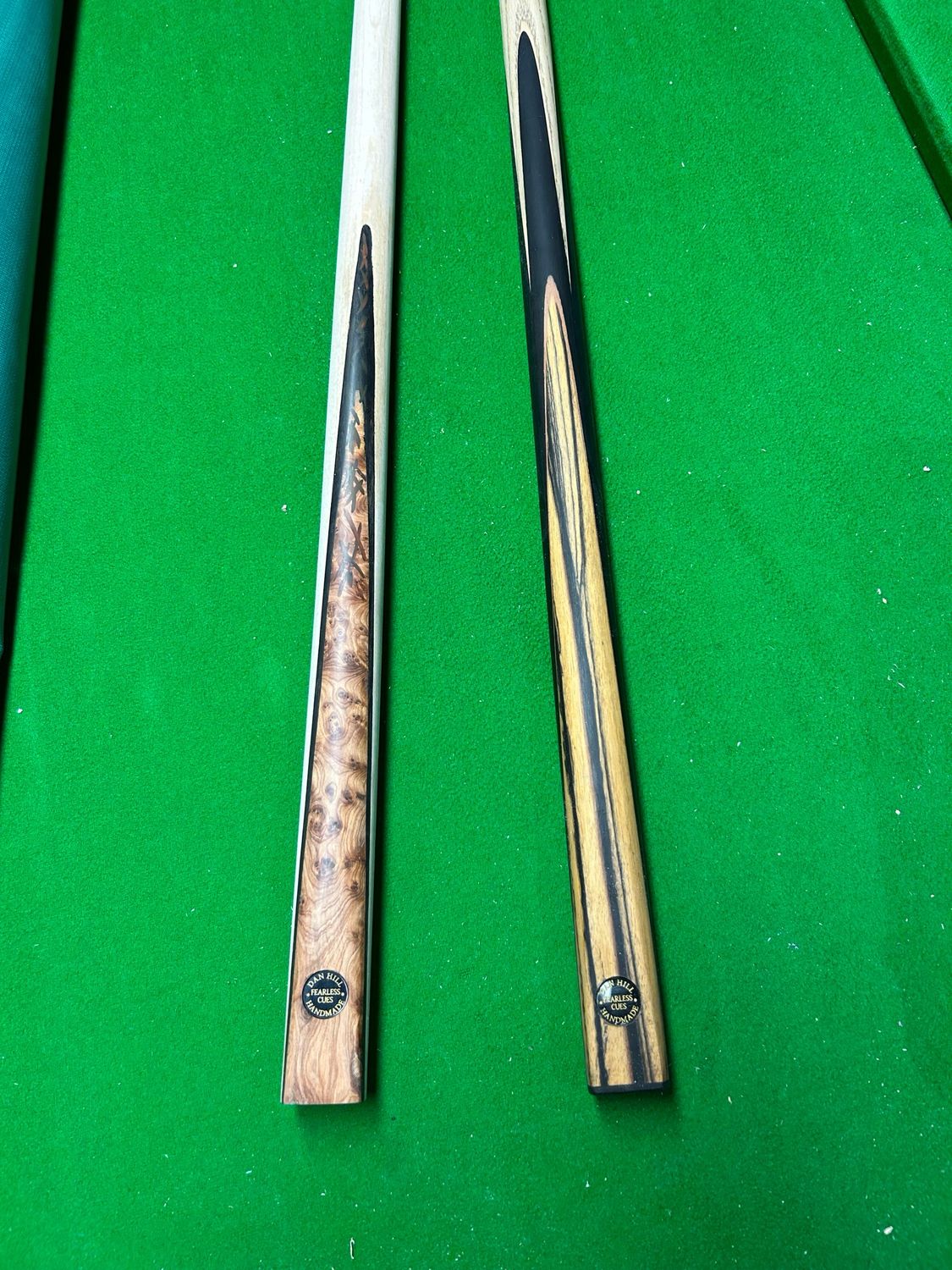 Pale Moon Playing Cue & Thuya Burr Break Cue Set