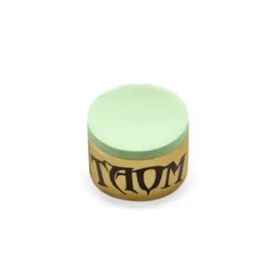 TAOM SOFT PROFESSIONAL SNOOKER POOL CUE CHALK LIGHT GREEN X1 PIECE TAOM SOFT PROFESSIONAL SNOOKER POOL CUE CHALK LIGHT GREEN X1 PIECE