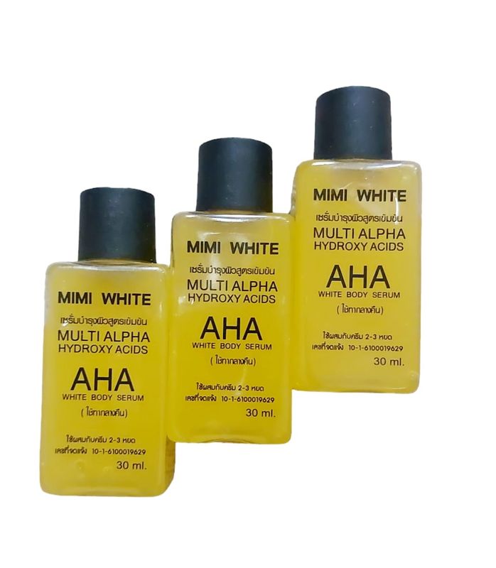 Mimi White AHA Serum (SET OF 3)