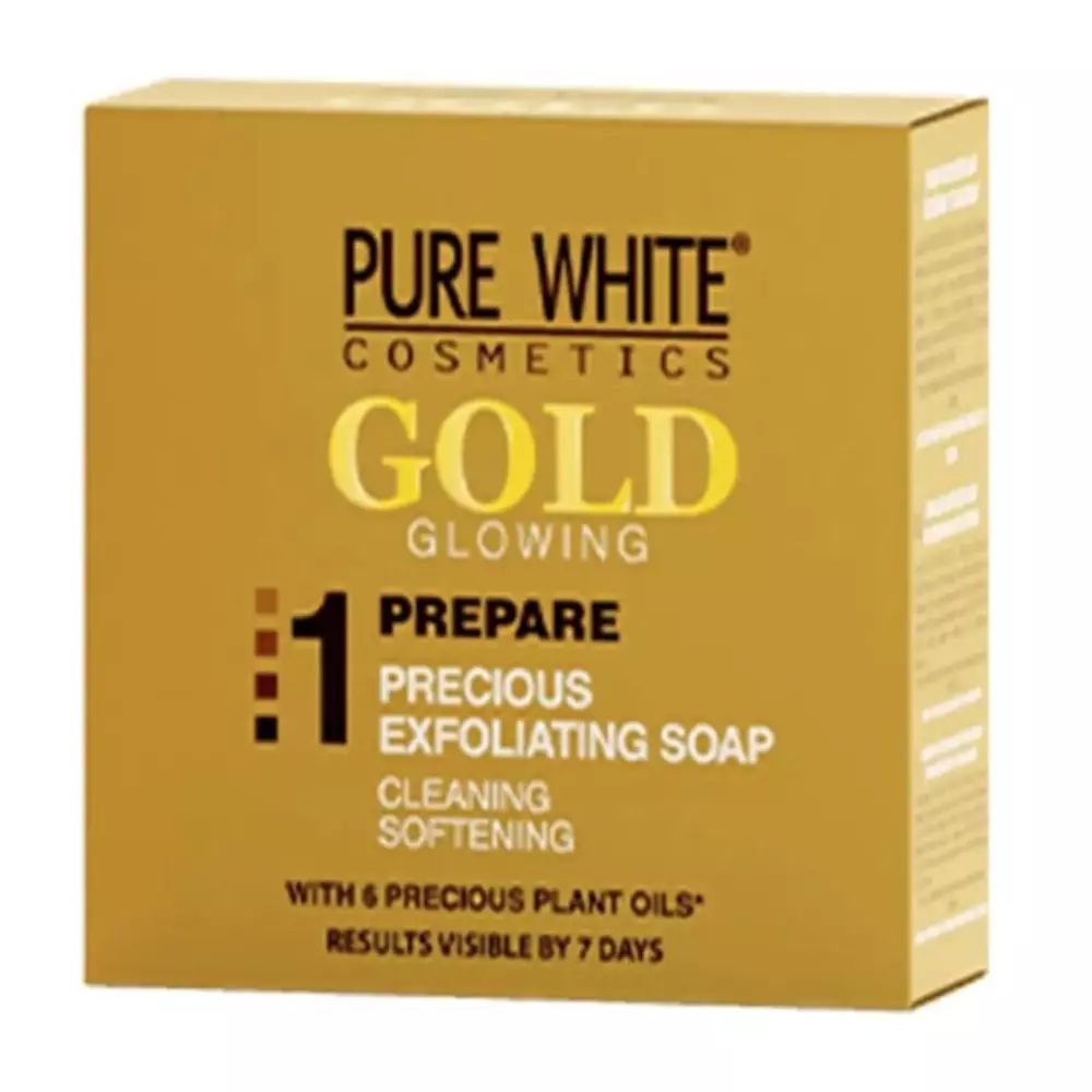 Pure White Gold Exfoliating Soap