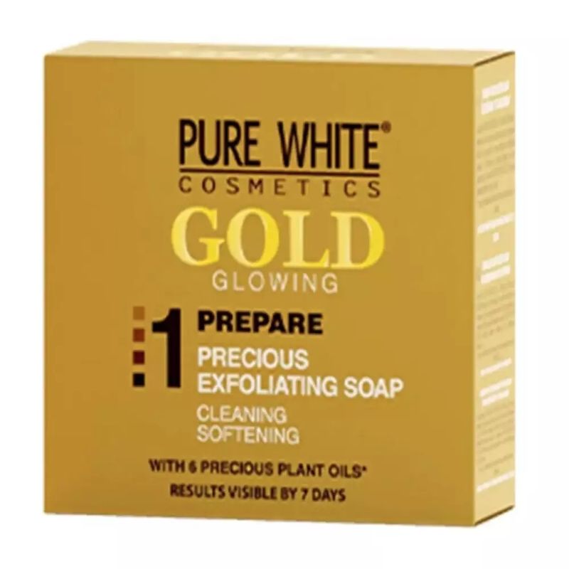 Pure White Gold Exfoliating Soap