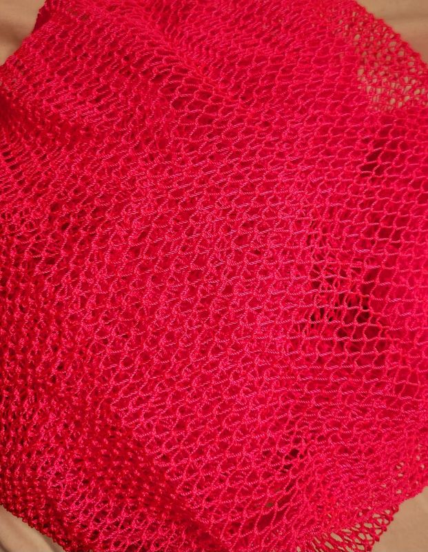 African Bath Net Sponge  HOT PINK