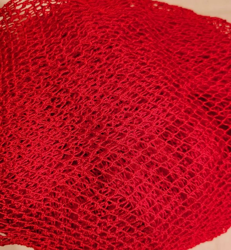 African Bath Net Sponge  RED