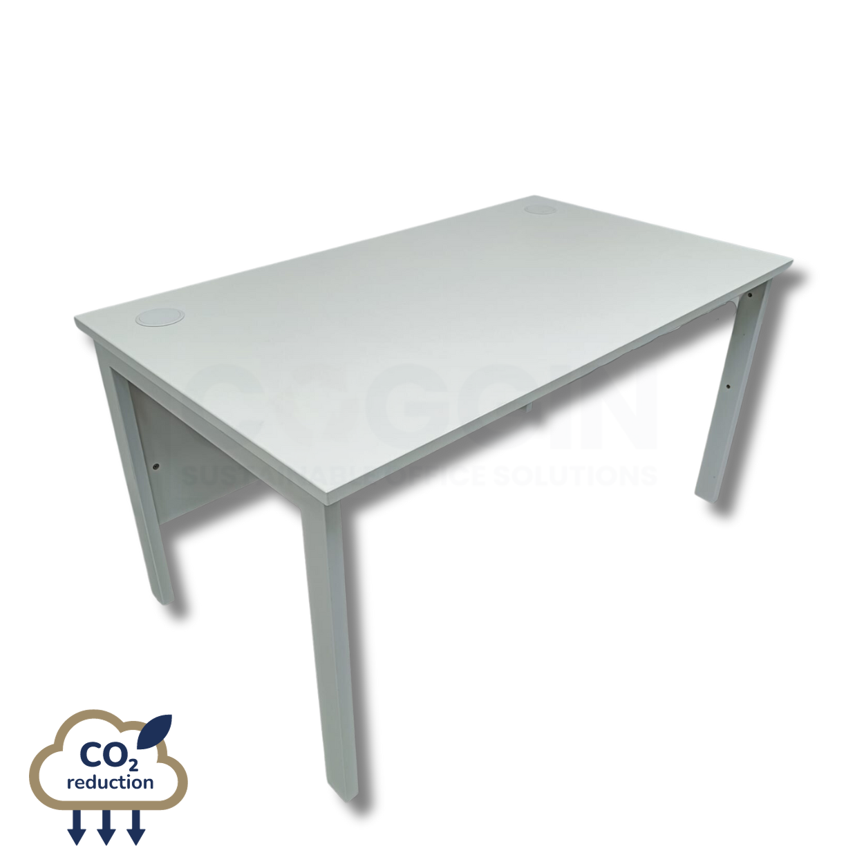 Rectangular Desk - 1400mm - White