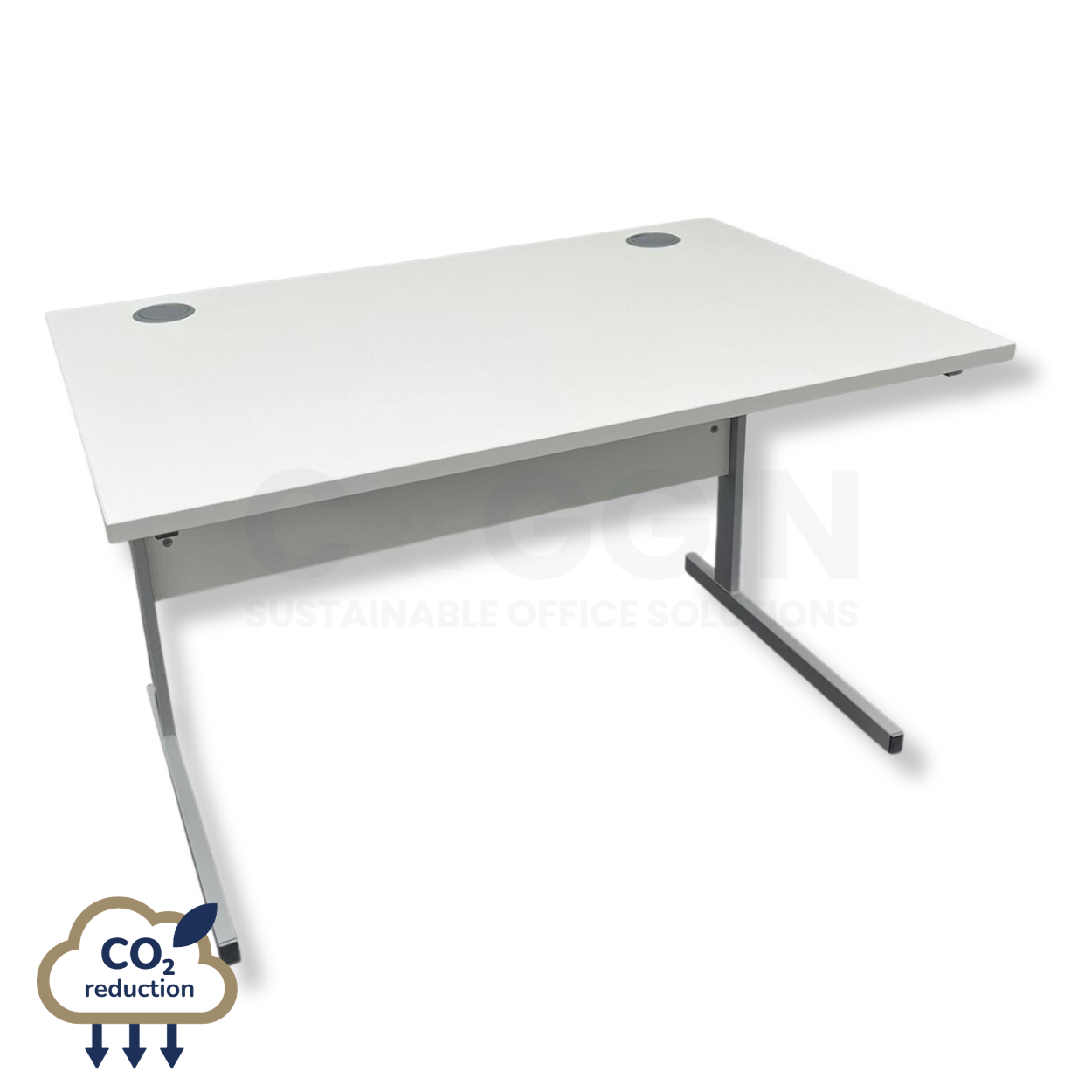Rectangular Desk - 1200mm - White