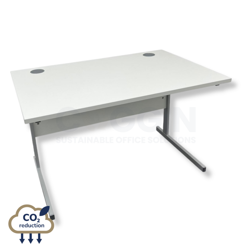Rectangular Desk - 1200mm - White Rectangular Desk - 1200mm - White