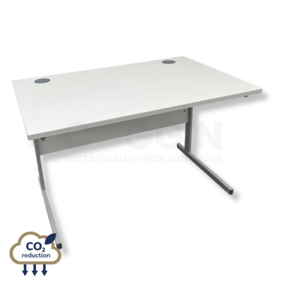 Rectangular Desk - 1200mm - White Rectangular Desk - 1200mm - White