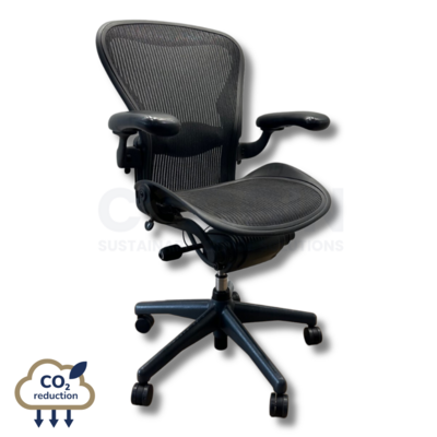 Herman Miller Aeron Chair - Graphite Herman Miller Aeron Chair - Graphite
