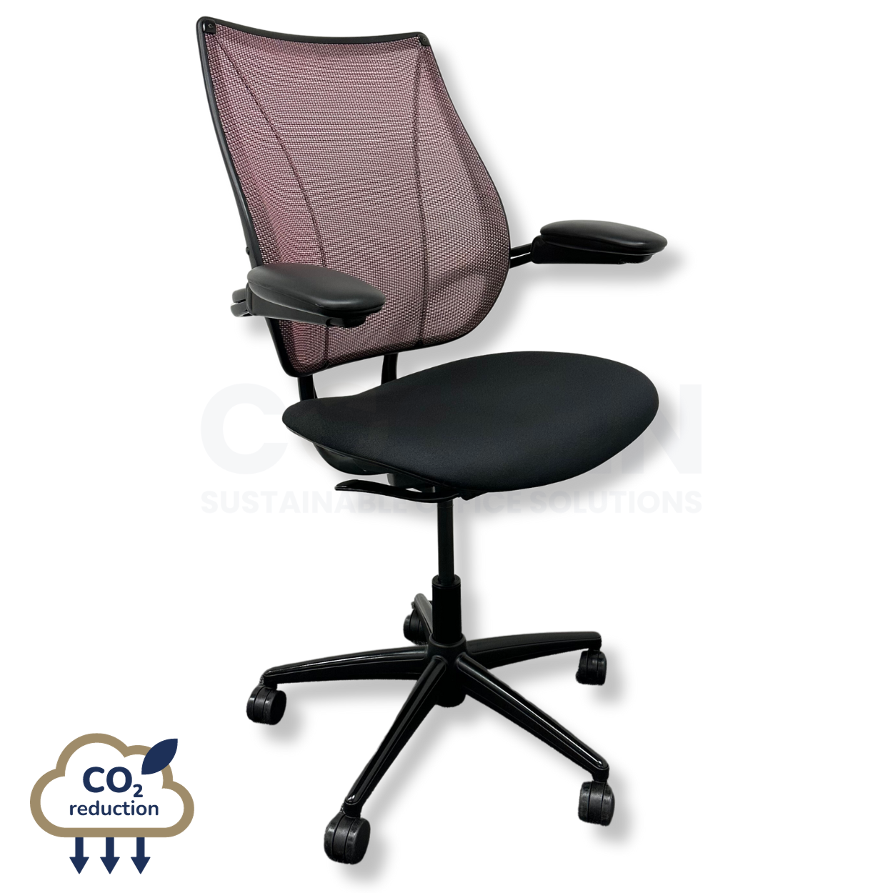 Humanscale - Liberty Task Chair - Red Mesh