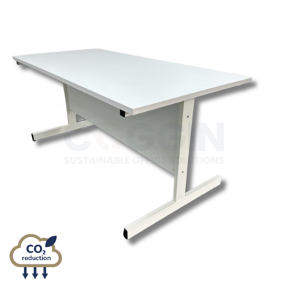 Rectangular Meeting Table - 1600mm - White