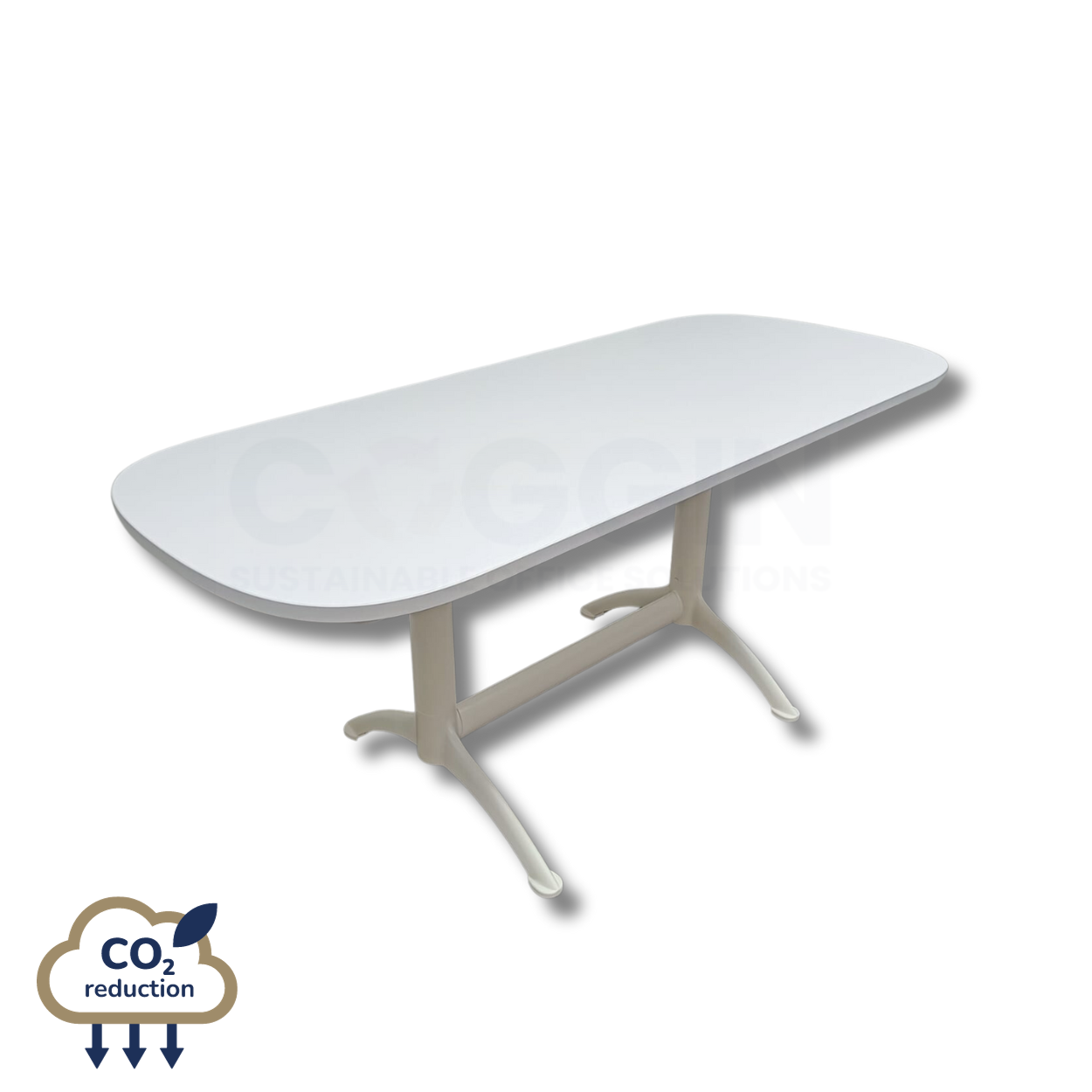 Rectangular Meeting Table - 1830mm - White
