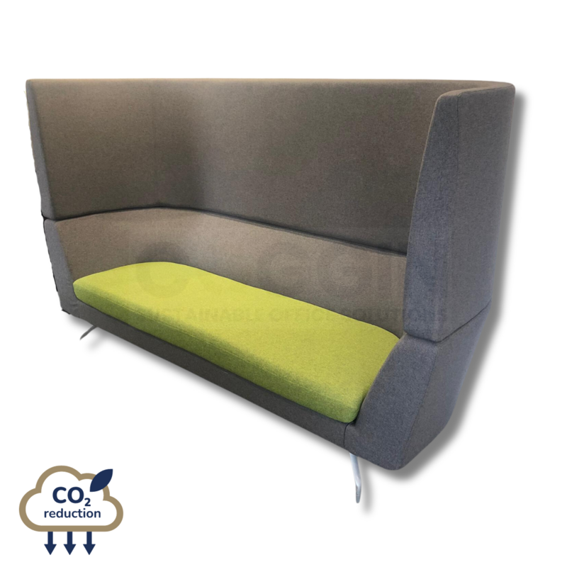 Orangebox - Cwtch High Back Sofa - Grey/Green Orangebox - Cwtch High Back Sofa - Grey/Green