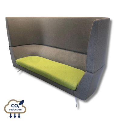 Orangebox - Cwtch High Back Sofa - Grey/Green