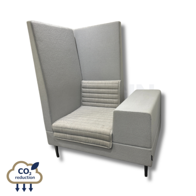 Offecct - High-back Acoustic Booth - Two-tone Grey Offecct - High-back Acoustic Booth - Two-tone Grey