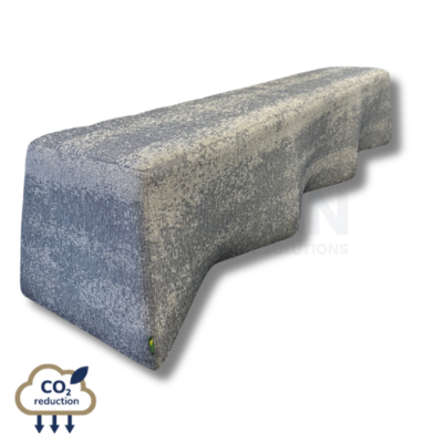 Naughtone- Bench Seat - Grey